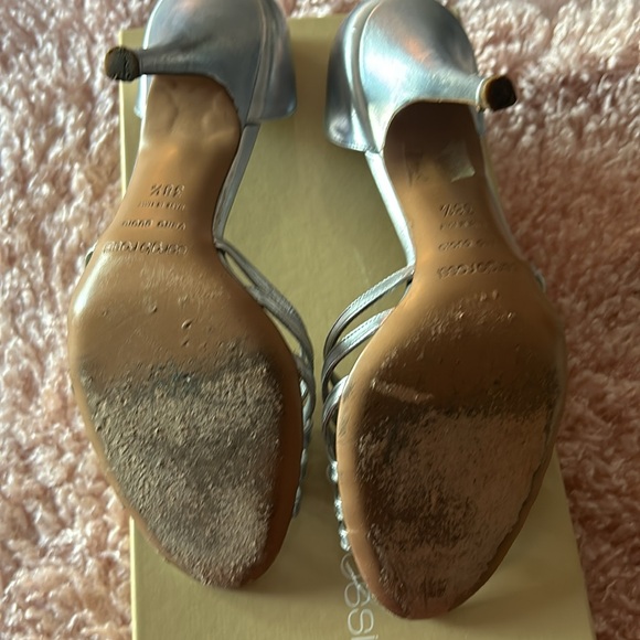 Sergio Rossi silver heels in good condition - Picture 6 of 6